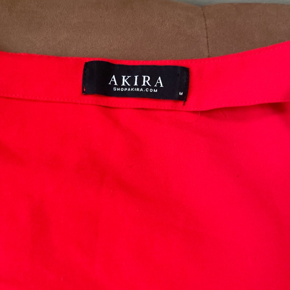 Medium, red crop top